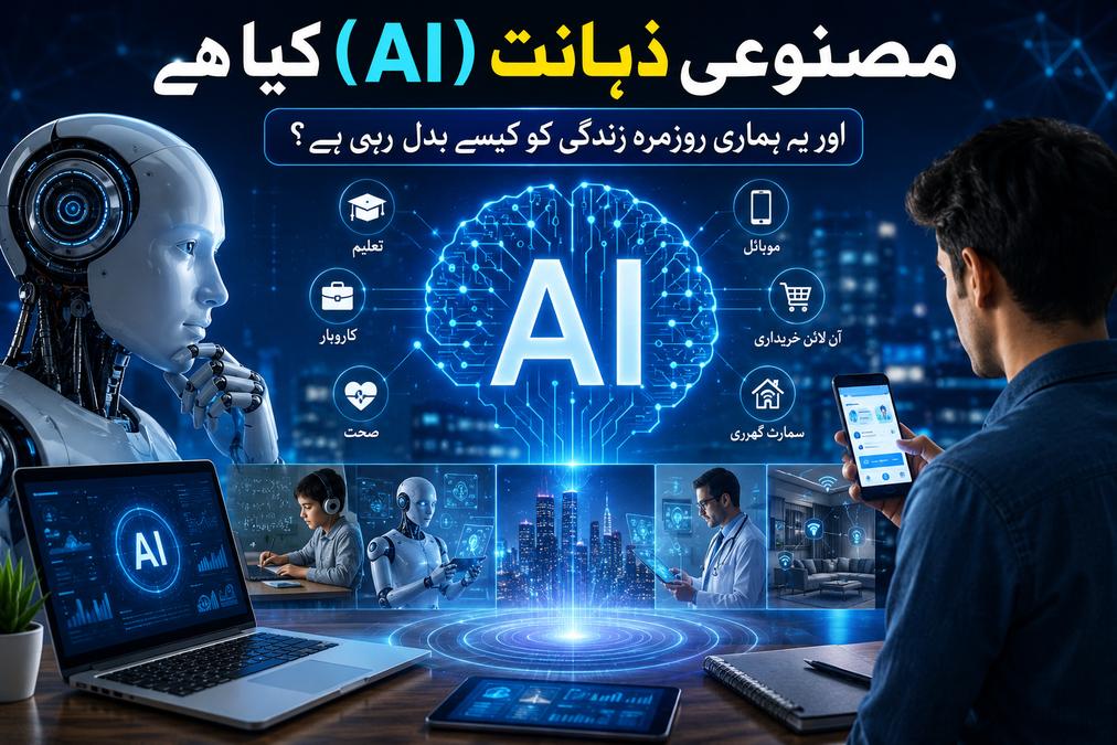 مصنوعی ذہانت AI اور روزمرہ زندگی میں ٹیکنالوجی کا استعمال